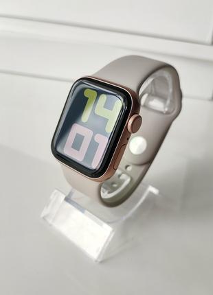 Apple watch series SE 40 mm Gold aluminium эпл воч часы