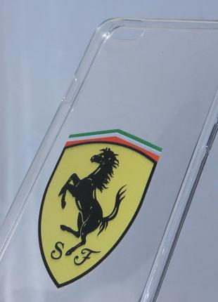 Чохли для iPhone 6 6S Ferrari силіконові