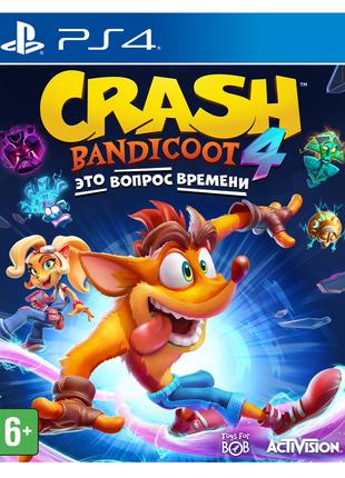 Игровой диск Crash Bandicoot 4: Its About Time для PS4