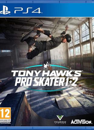 Игровой диск Tony Hawk Pro Skater 1&2 PS4