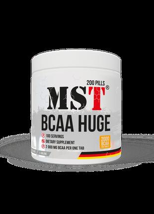 MST BCAA Huge 200 таблеток | 2 грами BCAA в одній таблетці