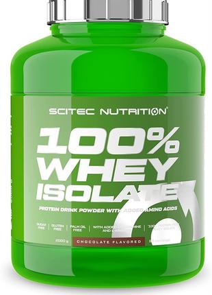 Scitec Nutrition 100% Whey isolate 2000 г (80 порцій)