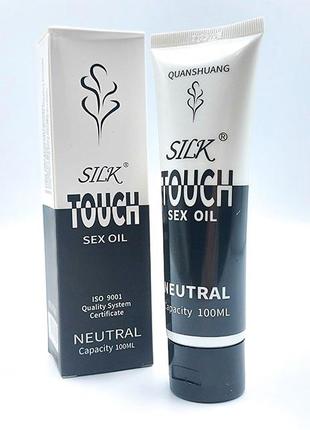 Лубрикант без вкуса и запаха Silk Touch Sex Oil