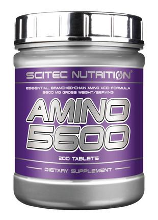 Scitec Nutrition Amino 5600 200 таблеток (50 порцій)