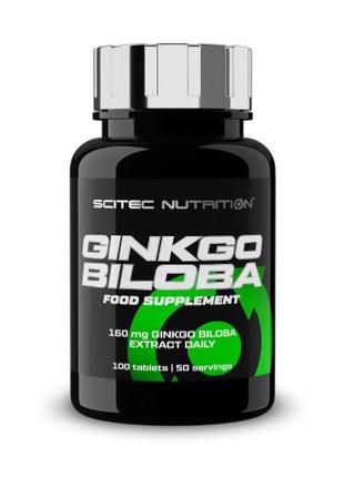 Гинкго Билоба Scitec Nutrition Gingkgo Biloba 100 таблеток (10...