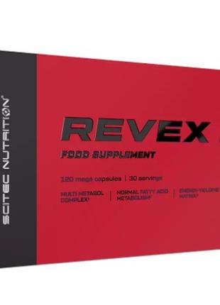 Жиросжигатель Scitec Nutrition Revex-16 120 капсул (30 порций)