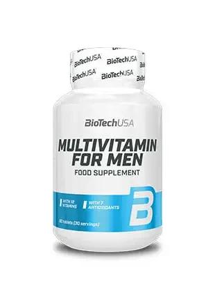 Вітаміни для чоловіків BioTech USA Multivitamin for Men 60t