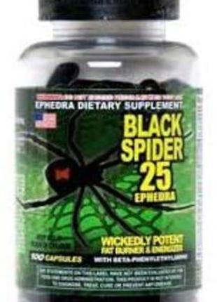 ЖироспалювачCloma Pharma Black Spider 100 caps