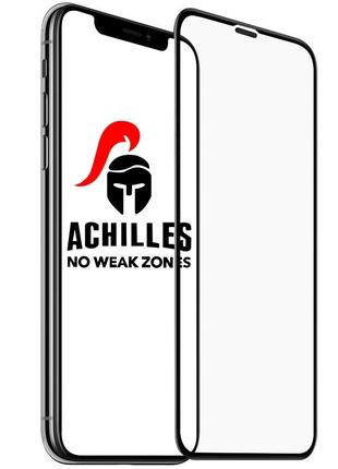 Защитное стекло Achilles для iPhone 11 закругленные края