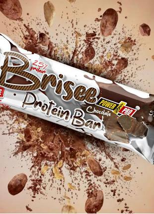 Протеїнові батончики Power Pro 25% Brisee bar шоколад без цукр...