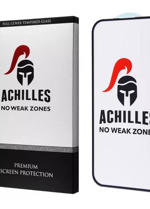 Защитное стекло Achilles для iPhone 14 Pro закругленные края