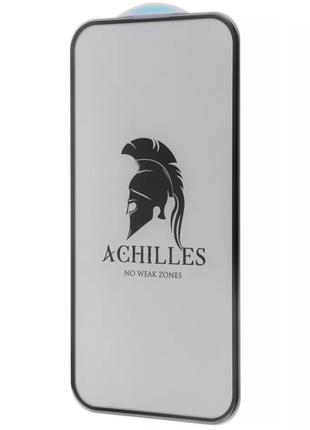 Захисне скло Achilles для iPhone 15 Pro закруглені краї