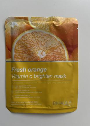 Маска тканинна Bioaqua апельсин