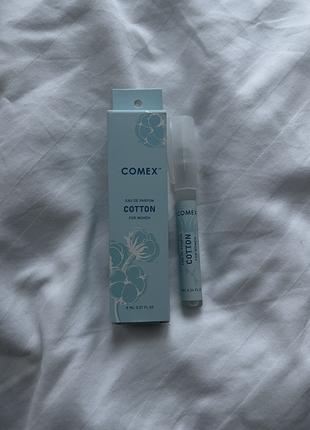 Парфюмерная вода Cotton Comex for woman 8 мл