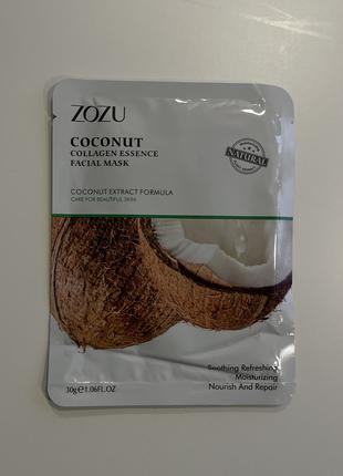 Маска тканевая Zozu кокос
