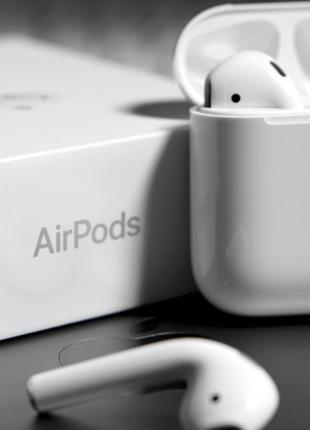 Наушники беспроводные Apple AirPods 2 Bleutooth Гарнитура Безп...