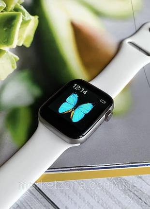 Стильные Умные смарт часы Smart Watch T500+ Apple watch 6/44мм...