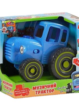 Детская музыкальная игрушка Синий трактор на укр. языке