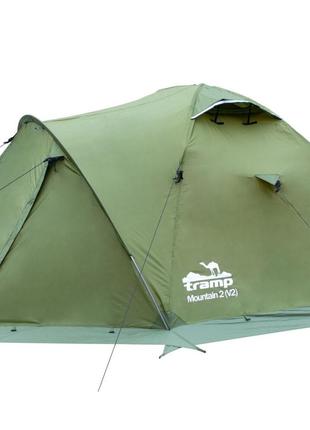 Палатка Tramp Mountain 2 (V2) Зеленая UTRT-022-green