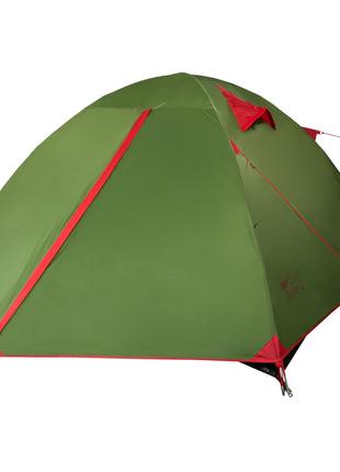 Палатка трехместная двухслойная Tramp Lite Tourist 3 олива