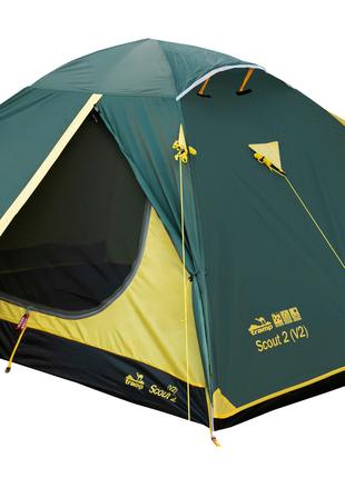 Палатка трехмесная Tramp Scout 3 (v2) green