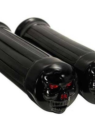 Гріпси керма мотоцикла Black Skull 25мм