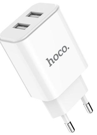 Зарядное Устройство Hoco 2USB 2.1A Блочок для телефона