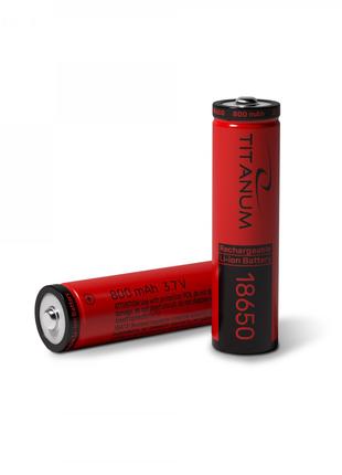 Акумуляторна батарейка 18650 Li-lon 800mAh без захисту (бл-1шт...