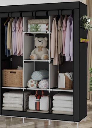 Каркасный тканевой шкаф для одежды HCX Storage Wardrobe 88130 ...