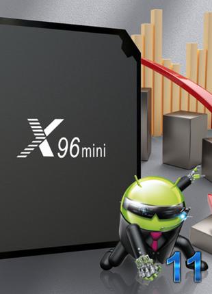 Мини смарт ТВ-приставка X96 2/16 Android 9 Amlogic S905W Smart...