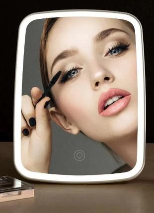 Дзеркало з підсвічуванням акумуляторне для макіяжу Jordan Judy...