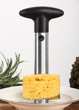Нож для ананаса Corer Slicer Измельчитель фруктов из нержавеющ...