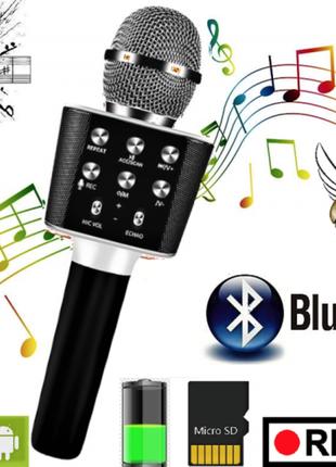 Беспроводной Bluetooth Микрофон для караоке USB WSTER WS1688 М...