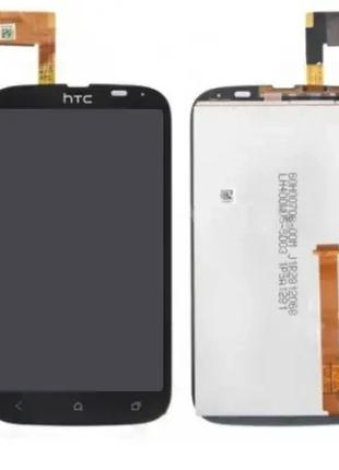 Дисплей для HTC Desire V T328w, модуль в сборе, черный, оригинал