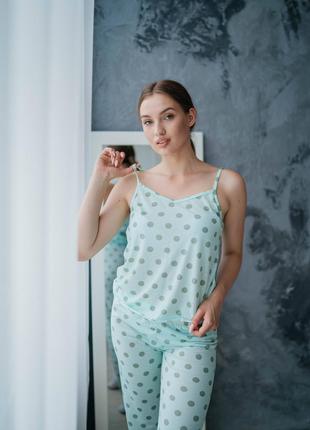 Невероятная женская пижама, Комплект для дома и сна штаны + ма...