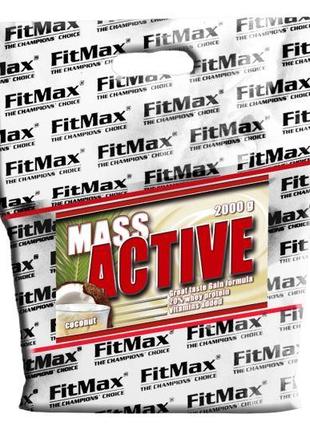 Гейнер FitMax Mass Active, 2 кг Кокос