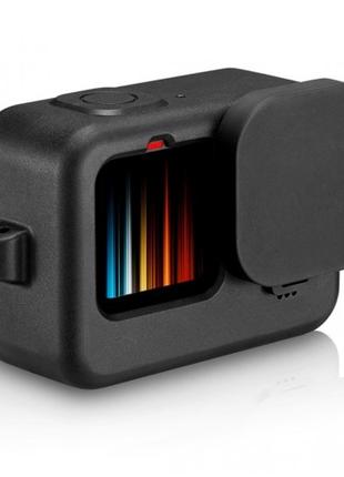 Чехол силиконовый для GoPro Hero 9,10,11 Black с ремешком "Shoot"