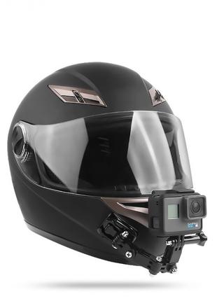Крепление на шлем переднее "GoPro Front Mount" для GoPro, Xiao...