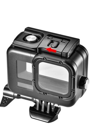 Аквабокс для GoPro Hero 8 Black "Shoot" 60m Blackout