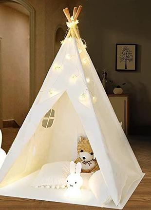 Детская палатка-типи REENUO с подсветкой Twinkle Star и сумкой...