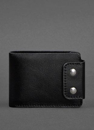 Кожаный мужской кошелек портмоне с монетницей из натуральной к...