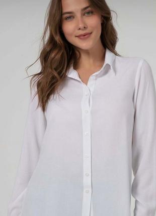 Классическая белая рубашка размеры S, M, L ,XL