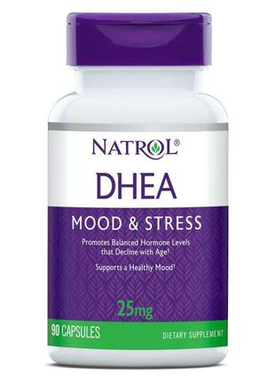 Стимулятор тестостерона Natrol DHEA 25 mg, 90 капсул