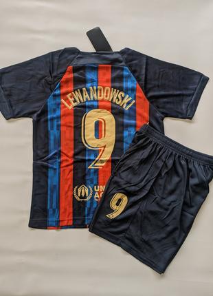 Футбольна форма Левандовський Барселона. 2022 р. підліток