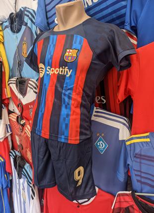 Футбольна форма Левандовський Барселона. 2022 р. підліток