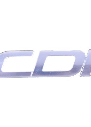 Авто емблема напис "CDI" на багажник (хром) 85х26мм (Скотч) Sp...