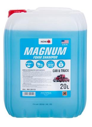 Шампунь 20L з воском "Nowax" NX20112 Magnum Foam Shampoo/ супе...