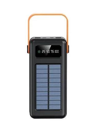 Power Bank YM-636CX на 40000mAh Повербанк с солнечной панелью ...