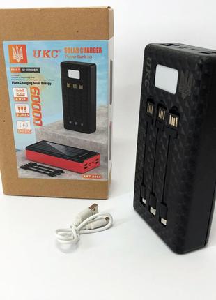 Портативна мобільна зарядка (Павербанк) POWER BANK SOLAR 60000...