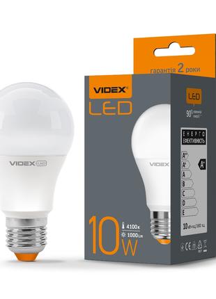 Лампа светодиодная LED VIDEX A60e 10W E27 4100K 220V